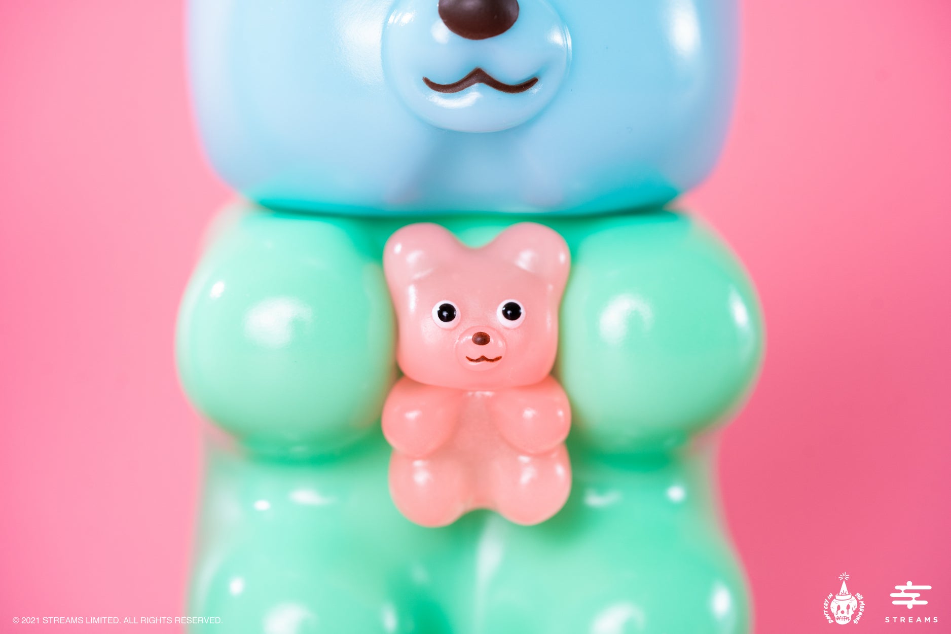 DCITM Hugger & Gummy Fuku Bear Milky Pastel Limited Edition