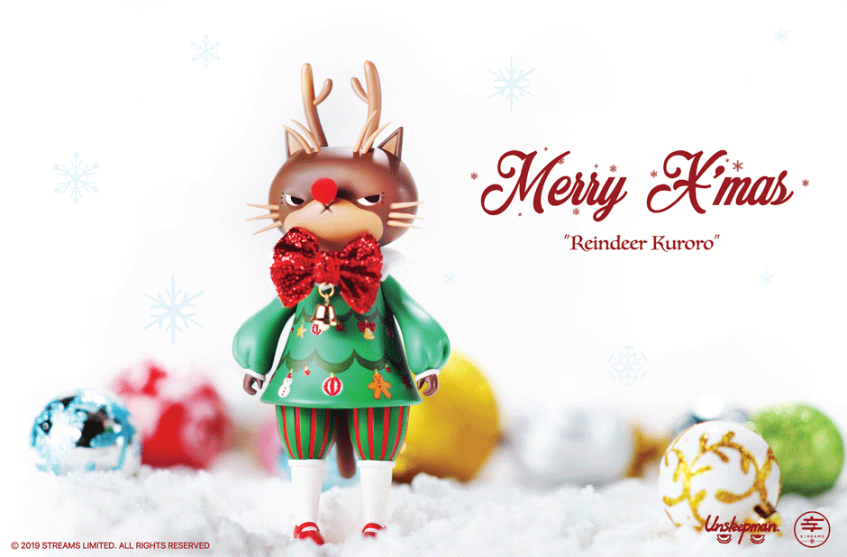 Unsleepman Merry X’Mas set – Santy Mio and Reindeer Kuroro Limited Edition