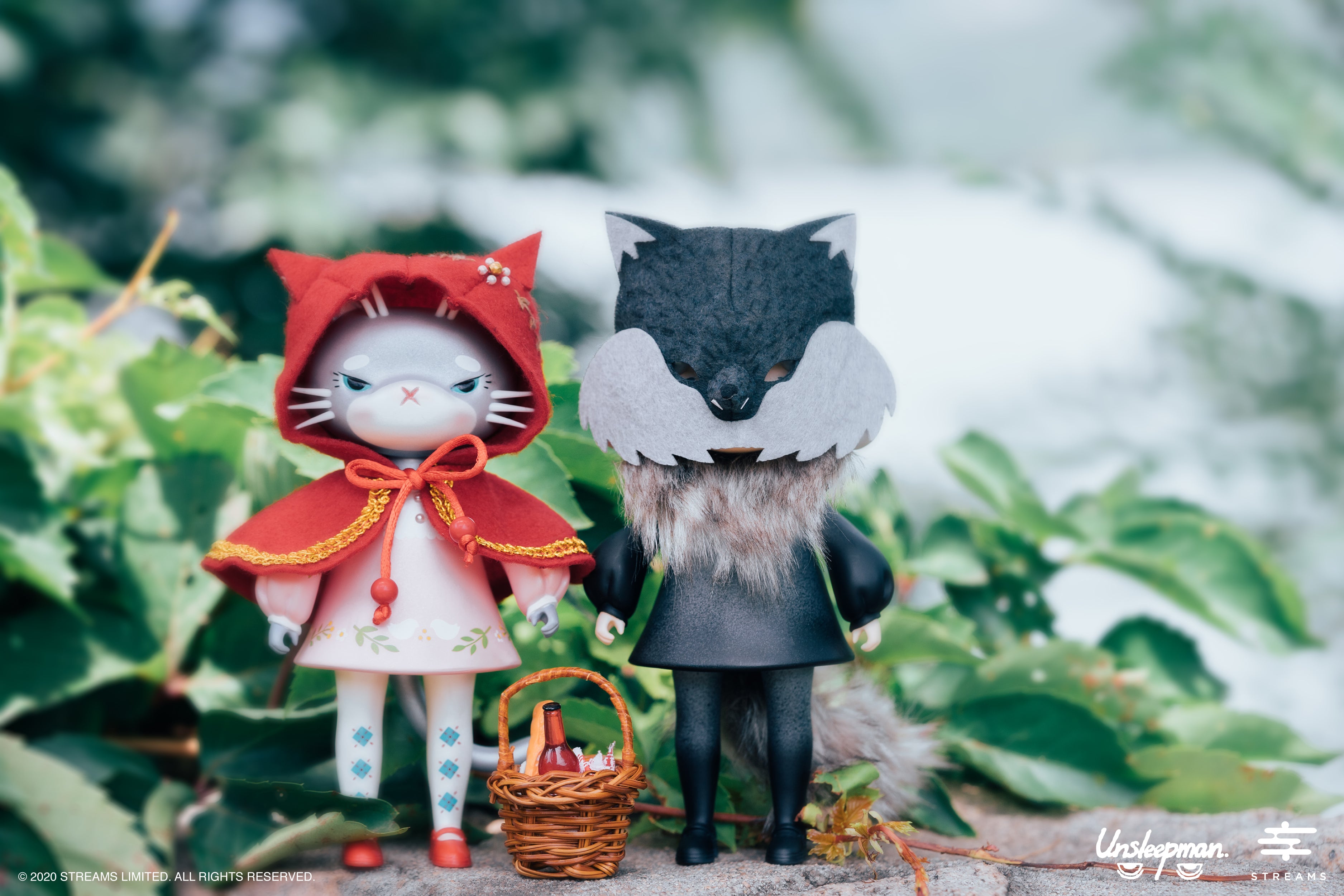 Unsleepman MIO & KURORO Little Red Riding Hood Set Limited Edition