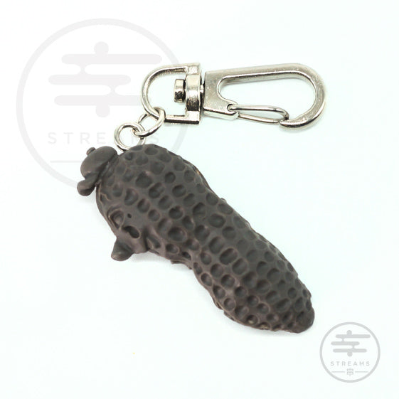 Don’t Cry In The Morning Peanut Keychain Purple